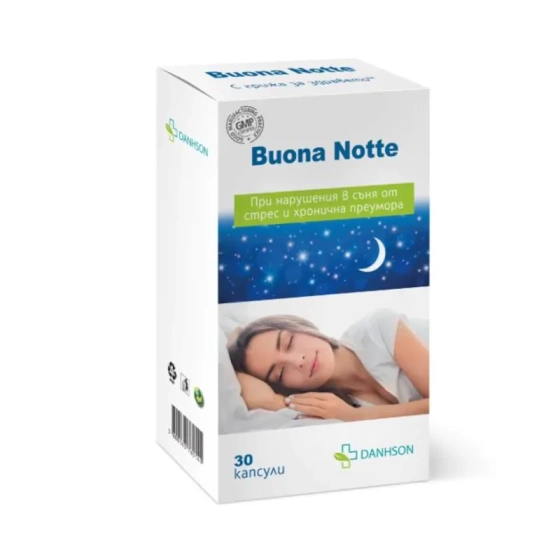 Буона Ноте при нарушения в съня капсули х30 Danhson