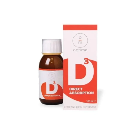 Optime D3 Липозомна добавка с повишена усвоимост х100 мл