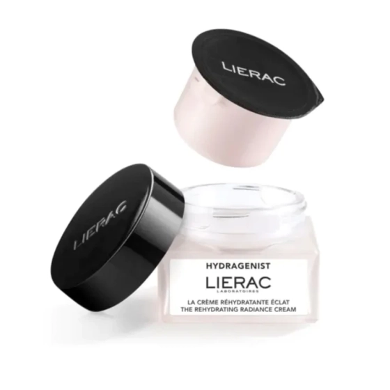 Lierac hydragenist рехидратиращ озаряващ крем  пълнител 50 мл