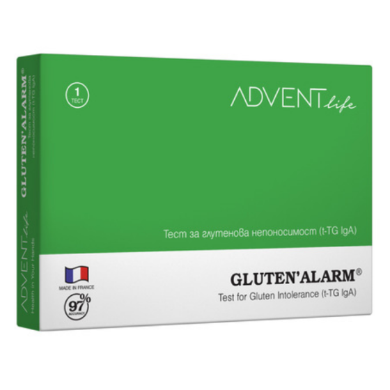 Тест за откриване на непоносимост към глутен х1