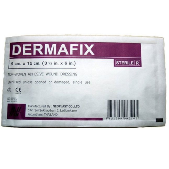 Neoplast Dermafix Самозалепваща превръзка с тампон 9/15 см х1 брой