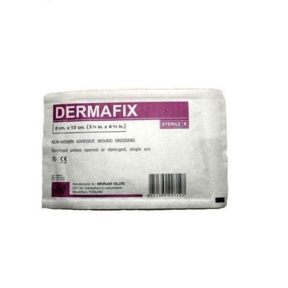 Neoplast Dermafix Самозалепваща превръзка с тампон 8/12 см х1 брой