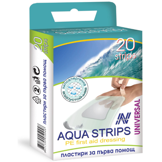 Neoplast Aqua стрипс 20 броя 19/72ММ