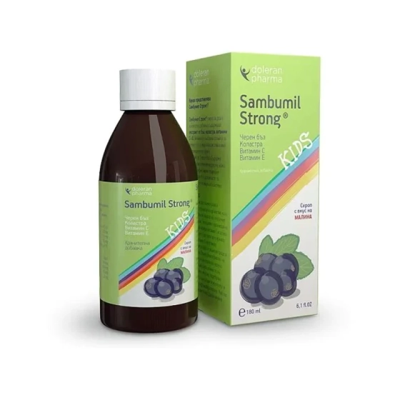 Sambumil strong kids сироп за имунитет 180мл