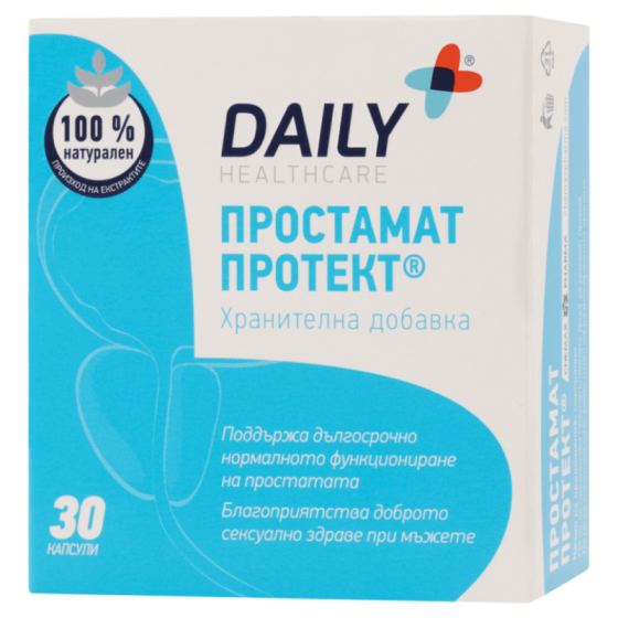 Простамат протект капсули за здрава на простата 350мг х30 Chemax Pharma