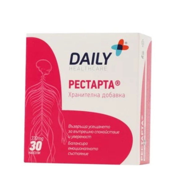 Рестарта капсули при безпокойство x30 Chemax Pharma