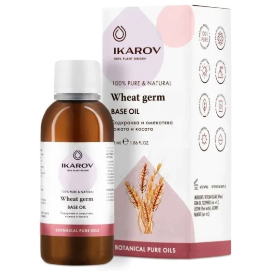Масло пшеничен зародиш 55мл икаров