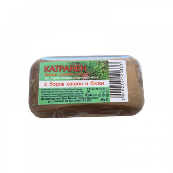 Ния Сапун с катран + билки 60гр