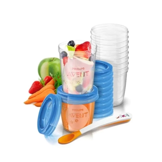 Комплект за съхранение на бебешка храна Avent