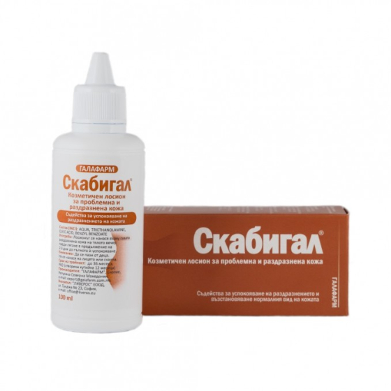 Скабигал лосион за проблемна и раздразнена кожа 100мл