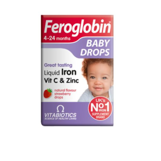 Фероглобин B12 капки за нормален процес на кръвообразуване х30 Vitabiotics