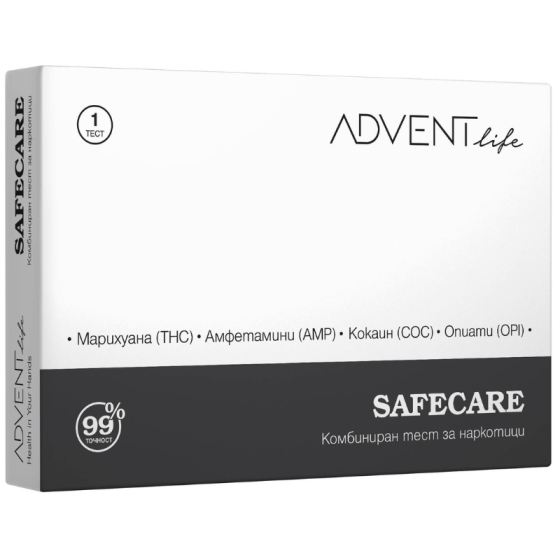 Safecare Комбиниран тест за наркотици, Advent Life
