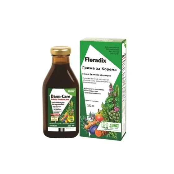 Floradix сироп за здрави черва 250 мл