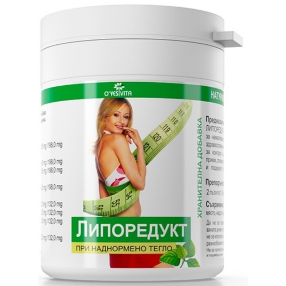 O’Yes Vita Липоредукт 500 mg 60 таблетки Vita Herb