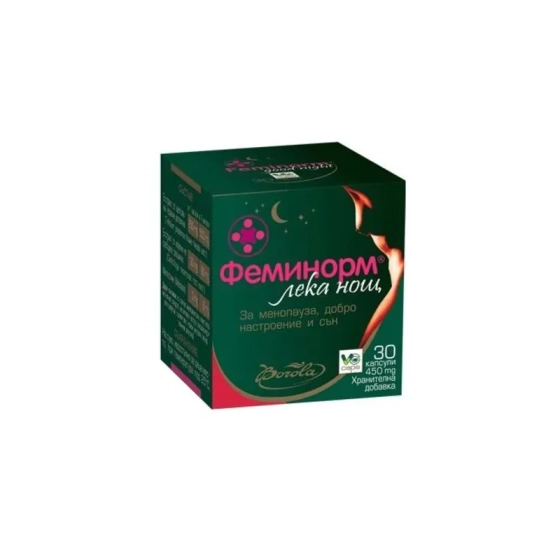 Феминорм Лека нощ х30 капсули Borolа