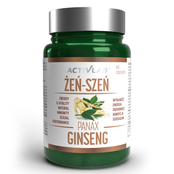 Жен шен капсули за енергия и жизненост х60 Activlab pharma