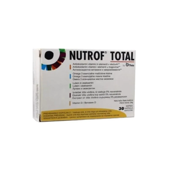 Нутроф тотал капсули за добро зрени х30 Thea