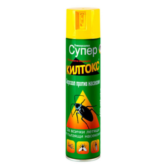 Килтокс спрей срещу пълзящи и летящи насекоми 500 мл