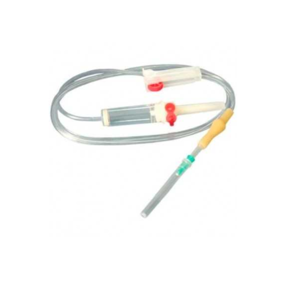 Инфузионна система с метална игла