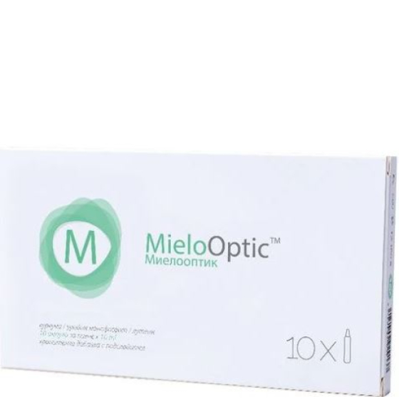 Миелооптик ампули за пиене за предпазване на очния нерв 10мл х10 Naturpharma