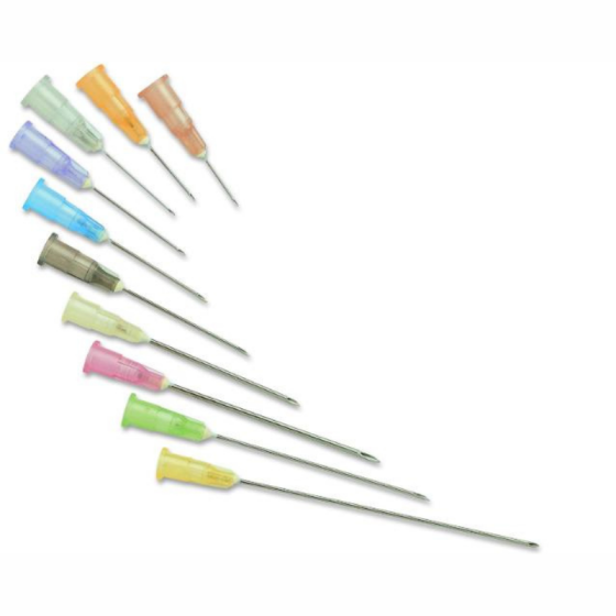 Еднократни игли 0.7 (22G 1 1/4" черни) х 100 кутия