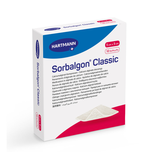 Сорбалгон Калц-Алгинат Превръзка 5/5см Х 1 Броя 999011
