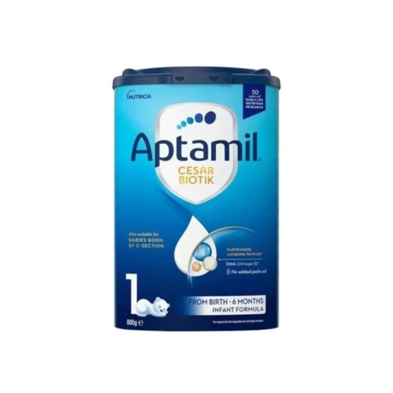 Aptamil Cesar Biotik 1 мляко за кърмачета 0-6M 800 гр