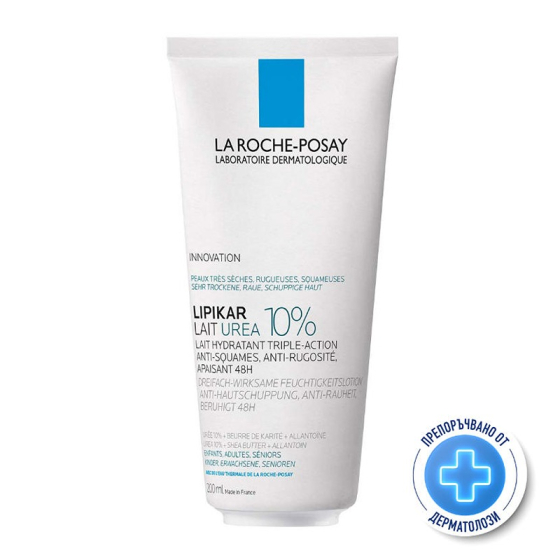 La Roche-Posay Lipikar Lait Urea 10% мляко за тяло за суха и много суха кожа 200мл. 852333