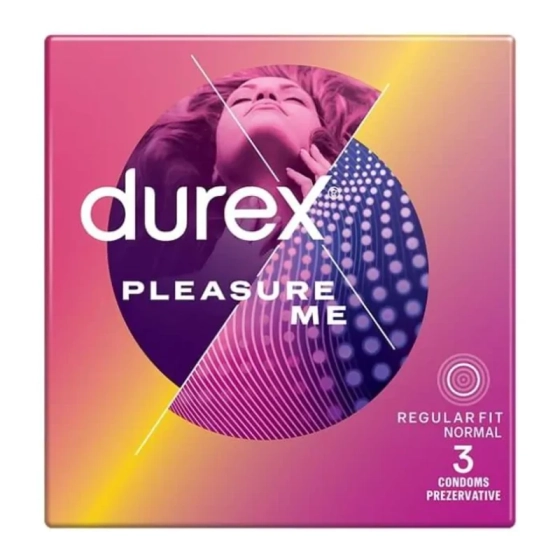 Презервативи durex pleasure me х3