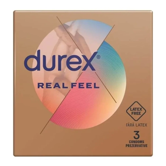 Презервативи durex real feel x3