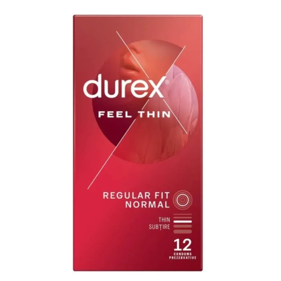 Презервативи durex feel thin x12