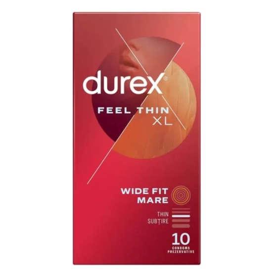 Презервативи durex feel thin xl x10