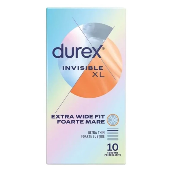 Презервативи durex invisible xl x10