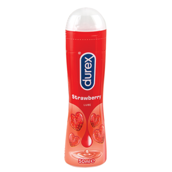 Лубрикант durex strawberry 50мл
