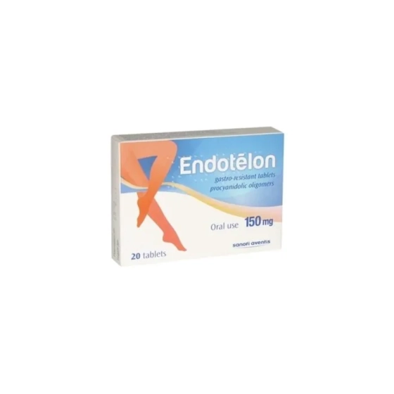 Ендотелон таблетки при венозна и лимфна недостатъчност 150мг х20