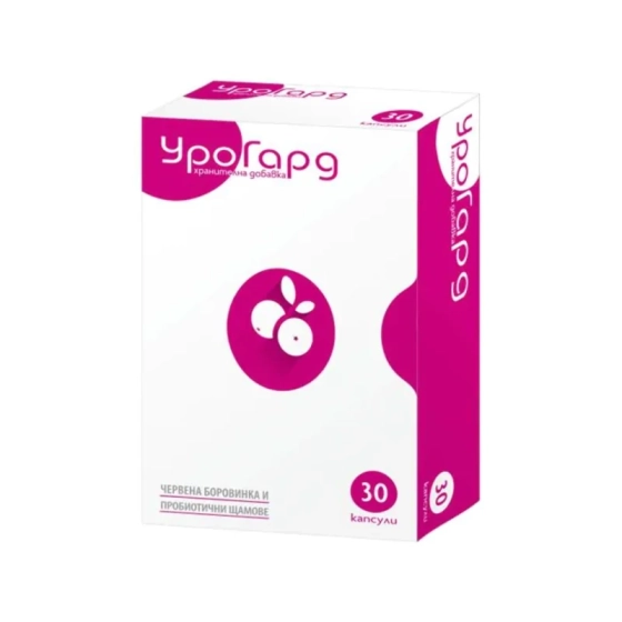 Урогард капсули  за уринарния тракт х30 Nobel Pharma
