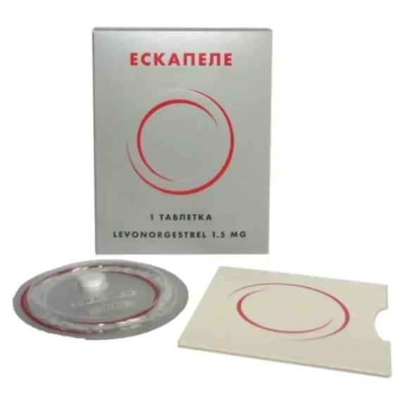 Ескапел таблетки за спешна контрацепция 1.5мг х1