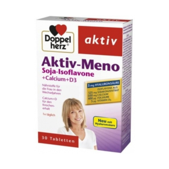 Doppelherz active Мено + хиалуронова к-на таблетки х30