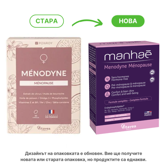 Менодин капсули при менопауза х30