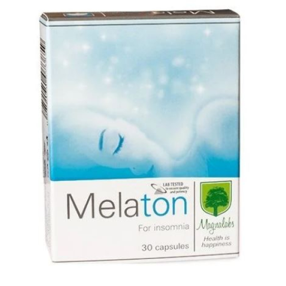 Мелатон капсули за лесно и бързо заспиване х30