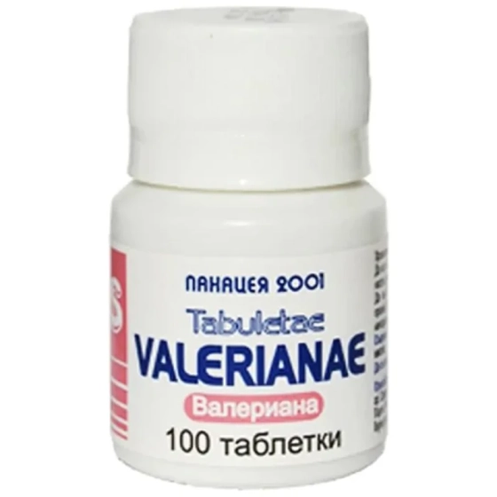 Валериана таблетки при безсъние и стрес х100 Panacea 2001