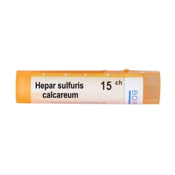 Hepar sulfuris calcar 15 ch