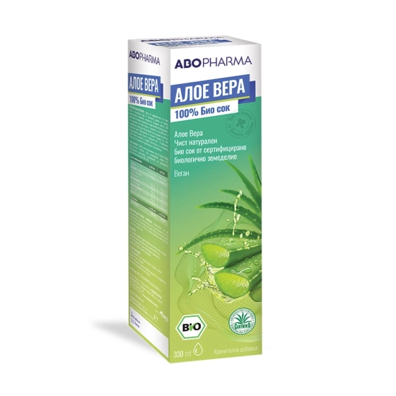 Aлое вера 99.8% сок за имунна система 330мл Abopharma