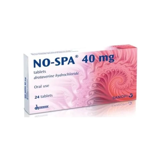 Но-шпа таблетки при болки и спазми в корема 40мг х24