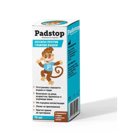 Падстоп лосион против въшки 75мл
