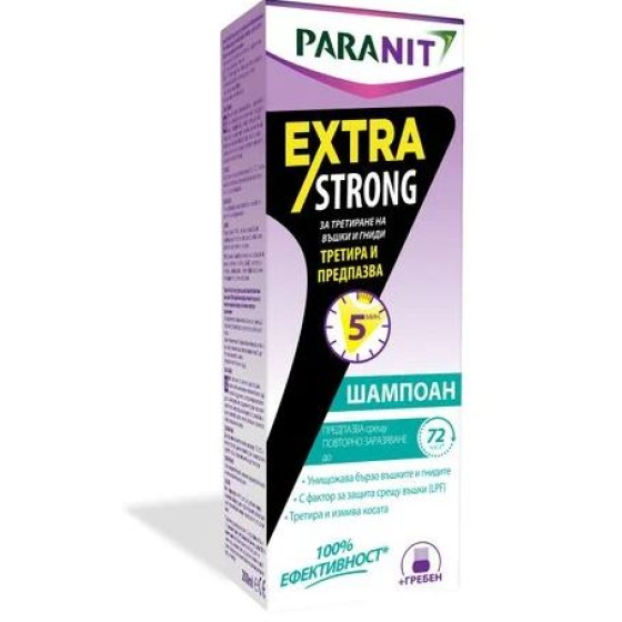 Паранит шампоан extra strong 200мл