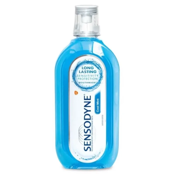 Вода за уста сенсодин cool mint 500мл