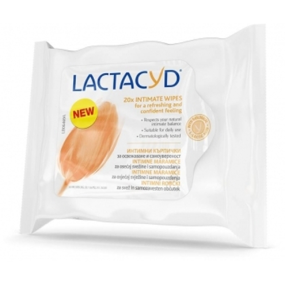 Лактацид кърпички daily х 15