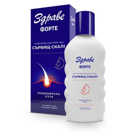 Шампоан Здраве Форте при сърбящ скалп 130 мл