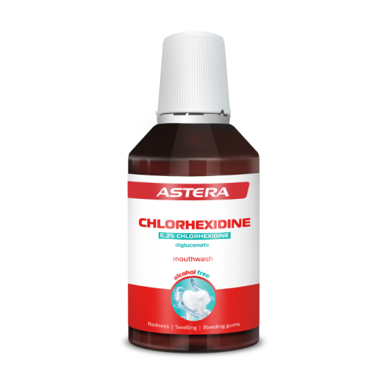 Вода за уста Astera Chlorhexidine 300 мл